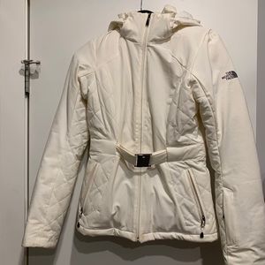 North Face belted winter jacket